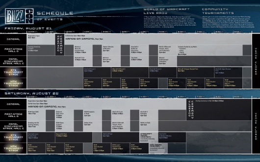 Planning BlizzCon 2009